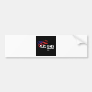 Autocollant De Voiture Alex Jones pour le président 2016