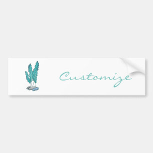 Autocollant De Voiture Algues bleues Thunder_Cove