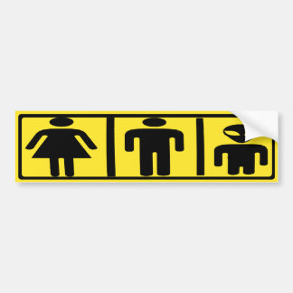 Autocollant De Voiture alien