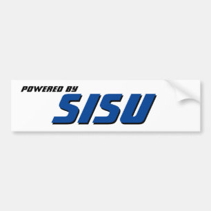 Autocollant De Voiture Alimenté Par Sisu Bumper Sticker