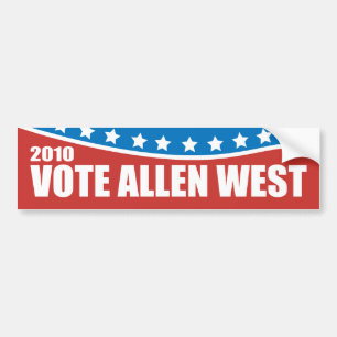 Autocollant De Voiture Allen 2010 occidental