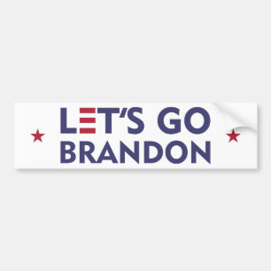 Autocollant De Voiture Allez Brandon Bumper Sticker