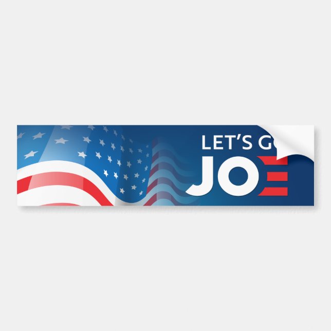 Autocollant De Voiture Allez Joe ! Président Biden 2020 - Anti-Trump (Devant)