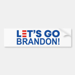 AUTOCOLLANT DE VOITURE ALLONS BRANDON !