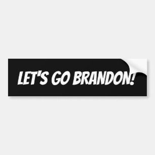 Autocollant De Voiture Allons Brandon