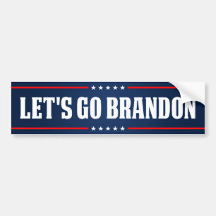 Autocollant De Voiture Allons Brandon FJB anti joe Biden pro trump 2024
