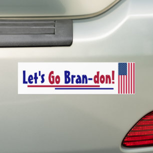 Autocollant De Voiture Allons-y Sticker Brandon Bumper