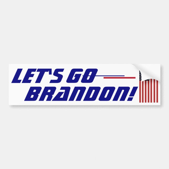 Autocollant De Voiture Allons-y Sticker Brandon Bumper (Devant)