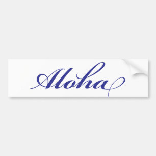 Autocollant De Voiture Aloha Hawaii