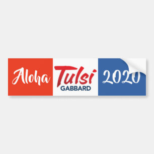 Autocollant De Voiture Aloha Tulsi Gabbard 2020