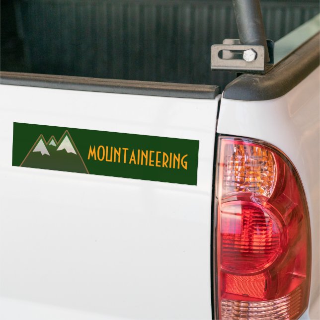 Autocollant De Voiture alpinisme, style montagne (Sur camion)