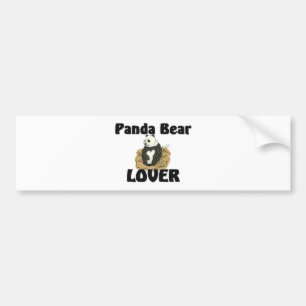 Autocollant De Voiture Amant d'ours panda
