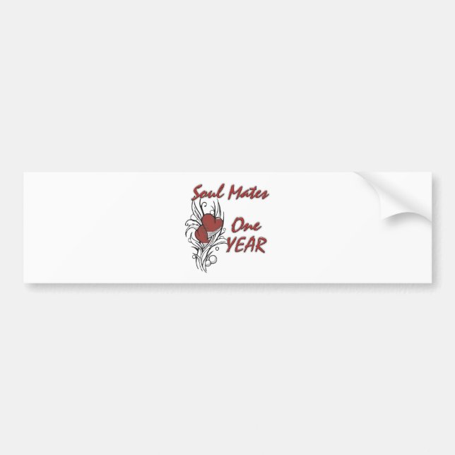 Autocollant De Voiture Âme s?ur 1 an (Devant)