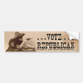 Autocollant De Voiture Amendement de cru républicain de vote 2ème