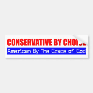 Autocollant De Voiture Américain conservateur