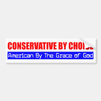Autocollant De Voiture Américain conservateur