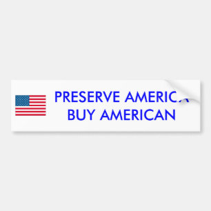 Autocollant De Voiture AMÉRICAIN d'ACHAT des Etats-Unis, AMÉRIQUE de