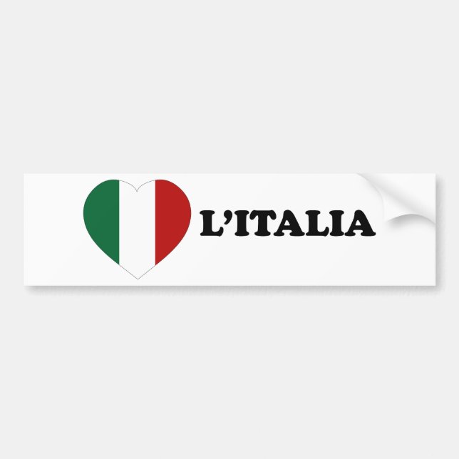 Autocollant De Voiture AMO Italie d'E/S (Devant)