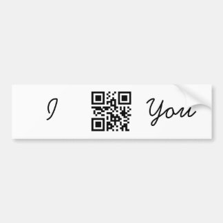 Autocollant De Voiture Amour - Anglais