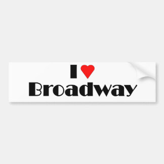 Autocollant De Voiture Amour Broadway