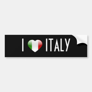 Autocollant De Voiture Amour Italie