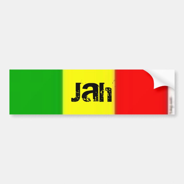 Autocollant De Voiture AMOUR, Jah (Devant)
