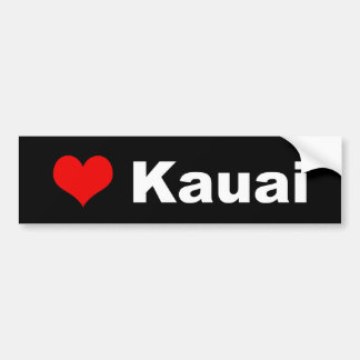 Autocollant De Voiture Amour Kauai