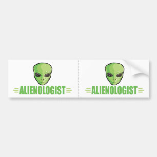 Autocollant De Voiture Amoureux Alien