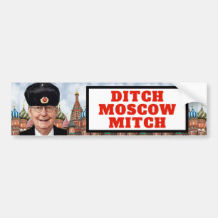 Autocollant De Voiture Amusant Ditch Moscou Mitch