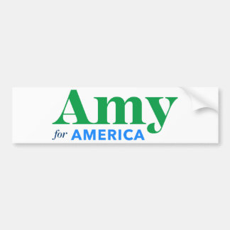Autocollant De Voiture Amy Klobuchar 2020 Amy pour le président