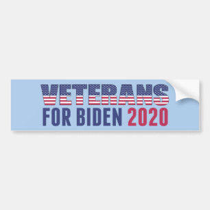 Autocollant De Voiture Anciens combattants de Biden 2020