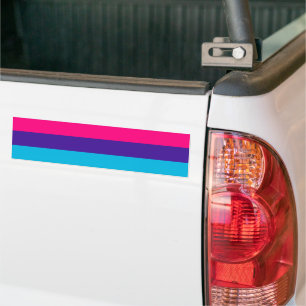 Autocollant De Voiture Androgyne Pride