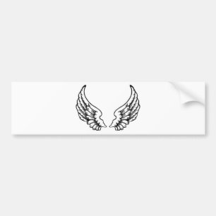 Autocollant De Voiture angel_wings_3_