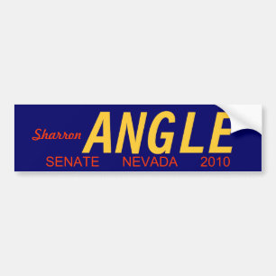 Autocollant De Voiture Angle de Sharron pour le sénat du Nevada