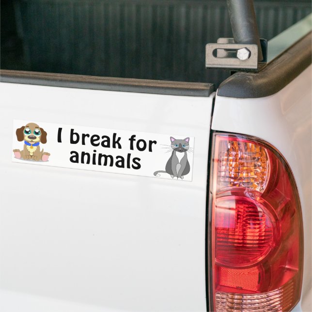 Autocollant De Voiture Animaux (Sur camion)