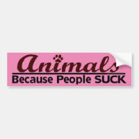 Animaux puisque les gens sucent