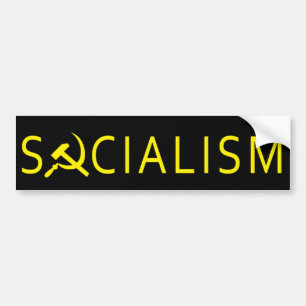 Autocollant De Voiture Anti adhésif pour pare-chocs de socialisme