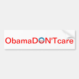 Autocollant De Voiture Anti adhésif pour pare-chocs d'Obamacare