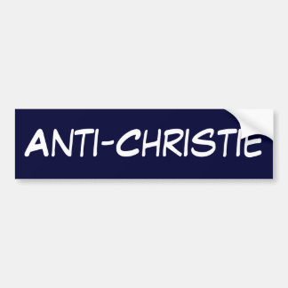 Autocollant De Voiture Anti-Christie