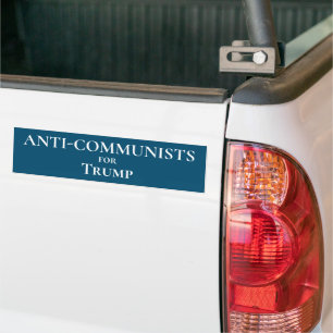 Autocollant De Voiture Anti-communistes pour Trump