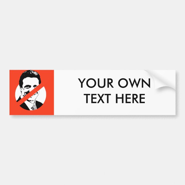 AUTOCOLLANT DE VOITURE ANTI-CUOMO (Devant)