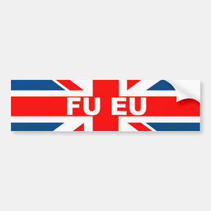 Autocollant De Voiture Anti drapeau d'UE les Anglais