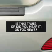 Autocollant De Voiture Anti FOX TV (On Car)