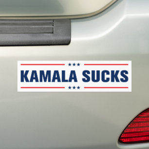 Autocollant De Voiture Anti-Kamunisme Kamala Sucks