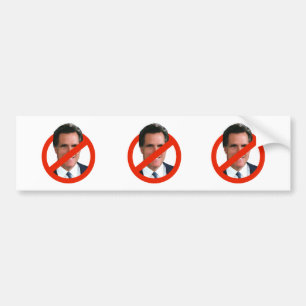 AUTOCOLLANT DE VOITURE ANTI MITT ROMNEY