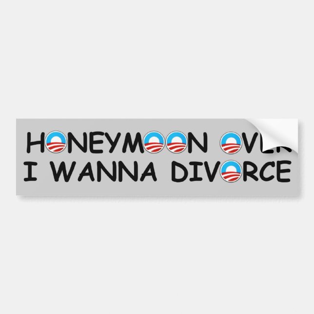 Autocollant De Voiture Anti Obama (Devant)