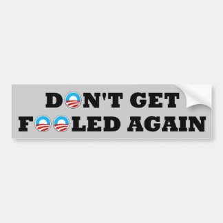 Autocollant De Voiture Anti Obama 2012