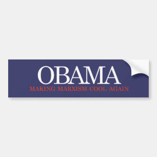Autocollant De Voiture Anti-Obama Bumpersticker - faisant à marxisme