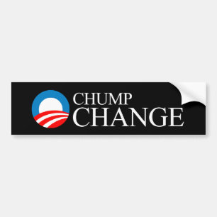 Autocollant De Voiture Anti-Obama - changement d'idiot