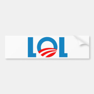 Autocollant De Voiture Anti-Obama - LOL